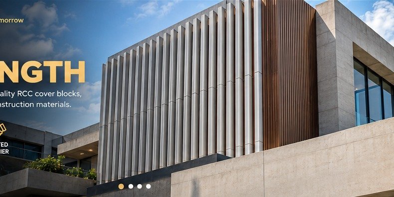 Modern architectural building showcasing construction quality